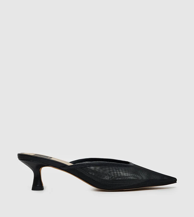 Steve madden cleo women's onyx mules